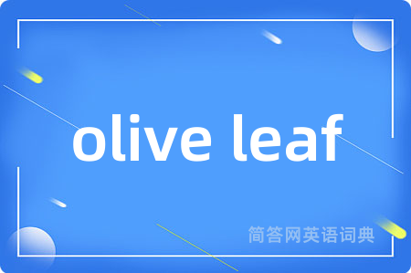 olive leaf