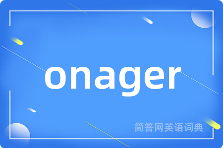 onager是什么意思,onager的中文翻译 onager