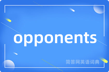 opponents