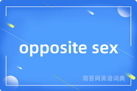 opposite sex