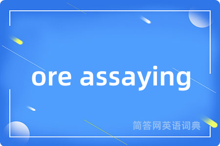 ore assaying