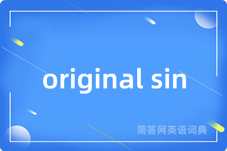 original sin