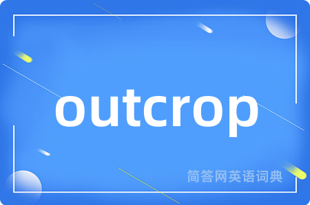 outcrop