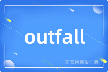 outfall