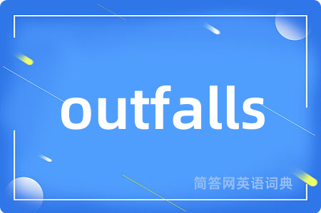 outfalls