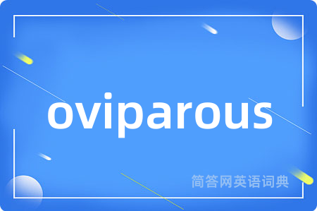 oviparous