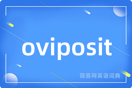 oviposit