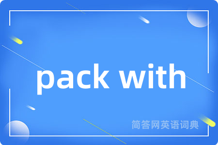 pack with