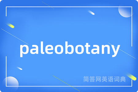 paleobotany