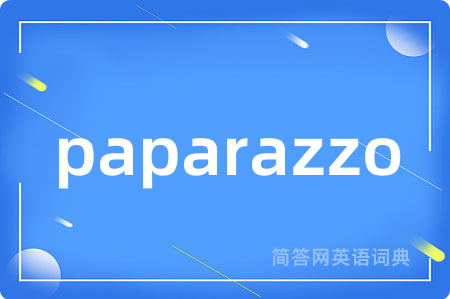 paparazzo