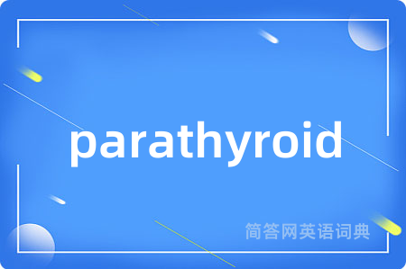 parathyroid是什么意思,parathyroid的中文翻译 parathyroid