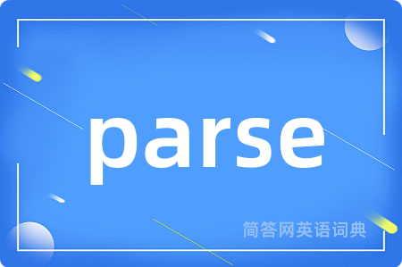 parse