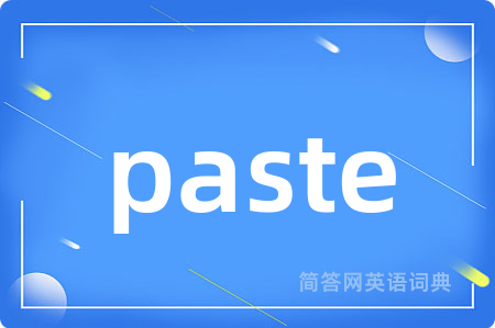 paste