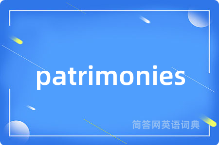patrimonies