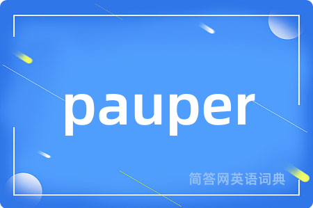 pauper