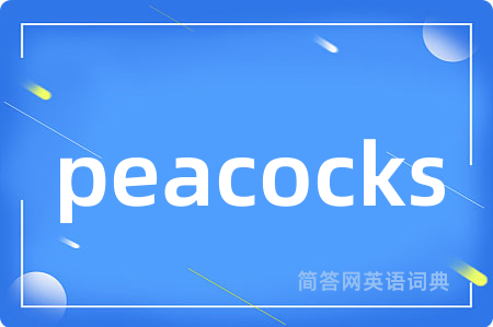peacocks