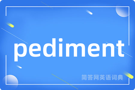 pediment