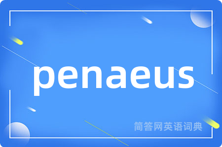 penaeus是什么意思,penaeus的中文翻译 penaeus
