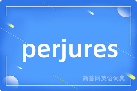 perjures
