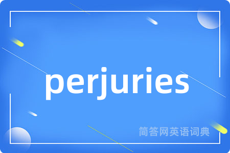 perjuries