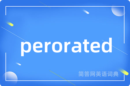 perorated