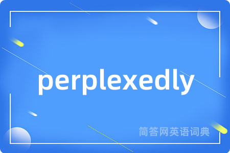 perplexedly