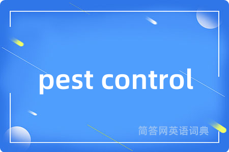 pest control