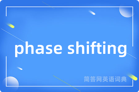 phase shifting