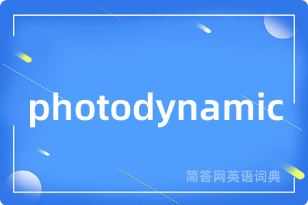 photodynamic