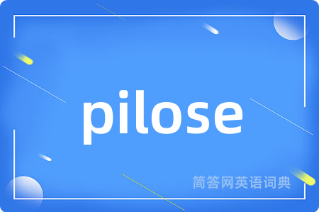 pilose