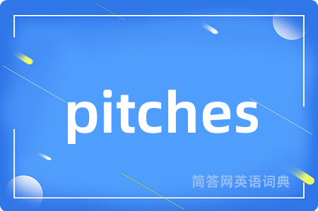 pitches