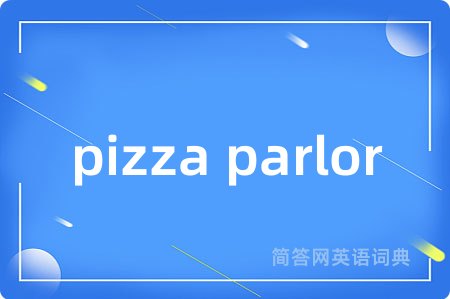 pizza parlor