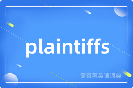 plaintiffs