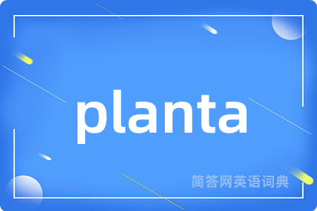 planta