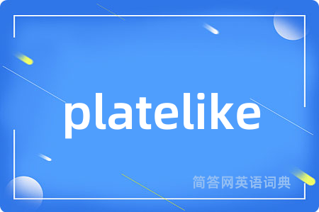 platelike