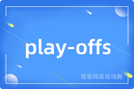 play-offs