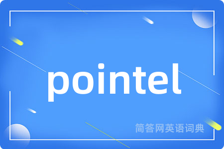 pointel是什么意思,pointel的中文翻译 pointel