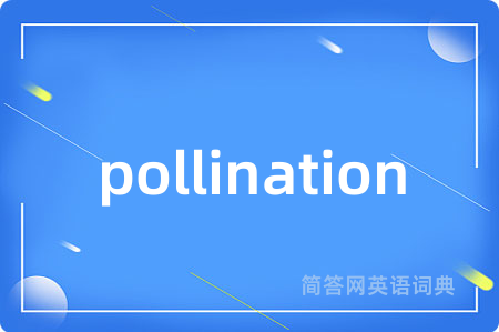 pollination是什么意思,pollination的中文翻译 pollination