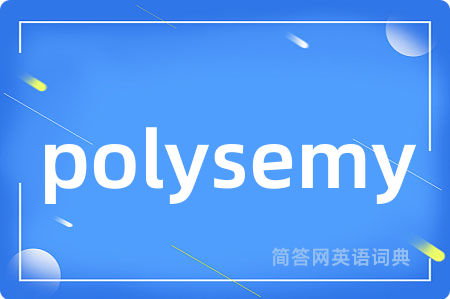 polysemy