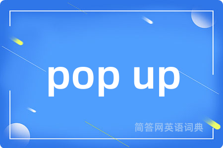 pop up