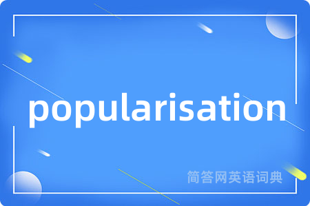 popularisation