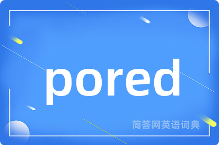 pored