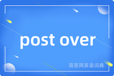 post over
