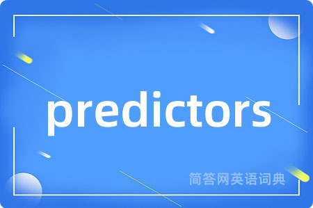 predictors