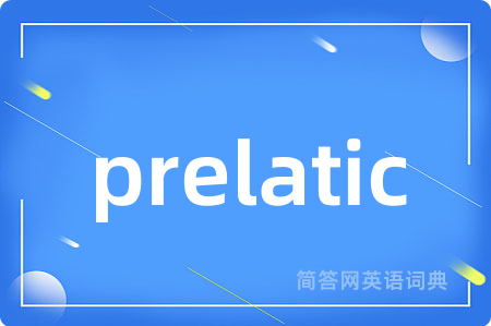 prelatic
