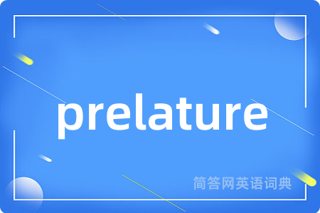 prelature