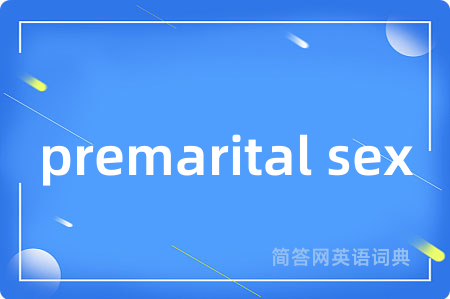 premarital sex