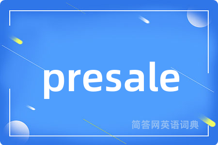 presale