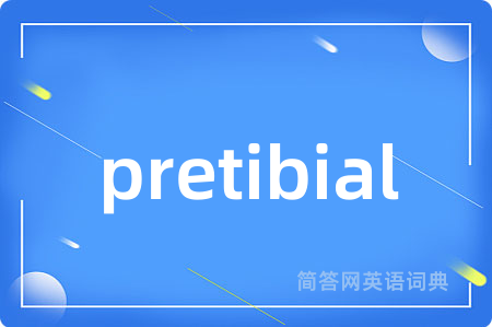 pretibial是什么意思,pretibial的中文翻译 pretibial
