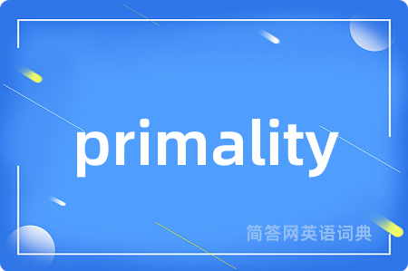 primality